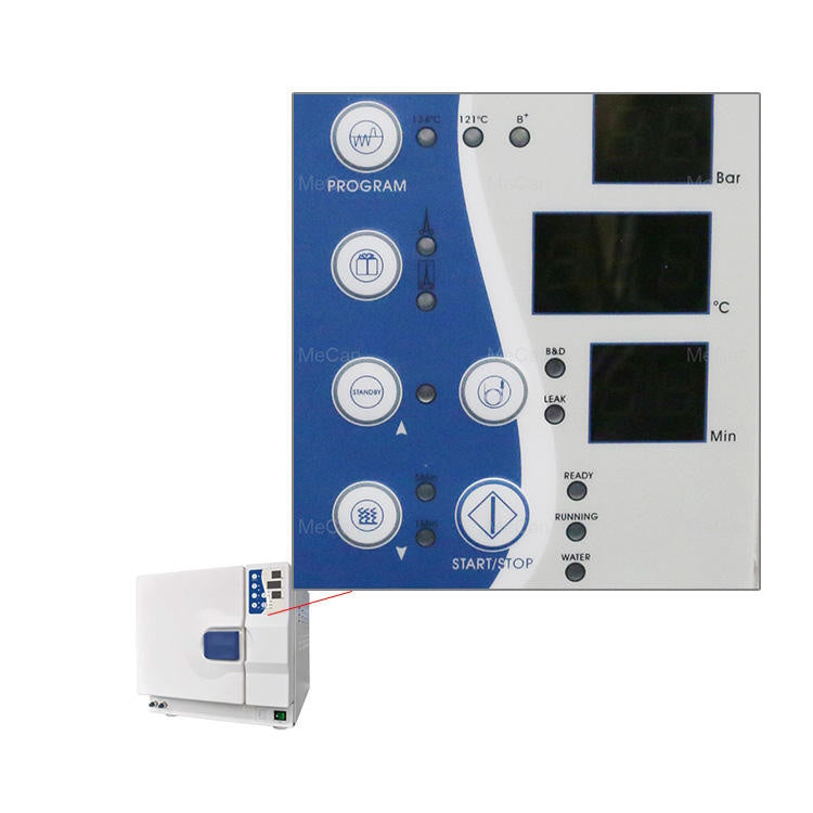 18L LED Display Stainless Steel Dental Surgical Autoclave Steam Sterilizer