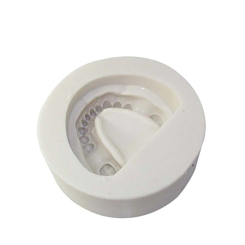 Edentulous Silicone Cavity Block Dental Moulds