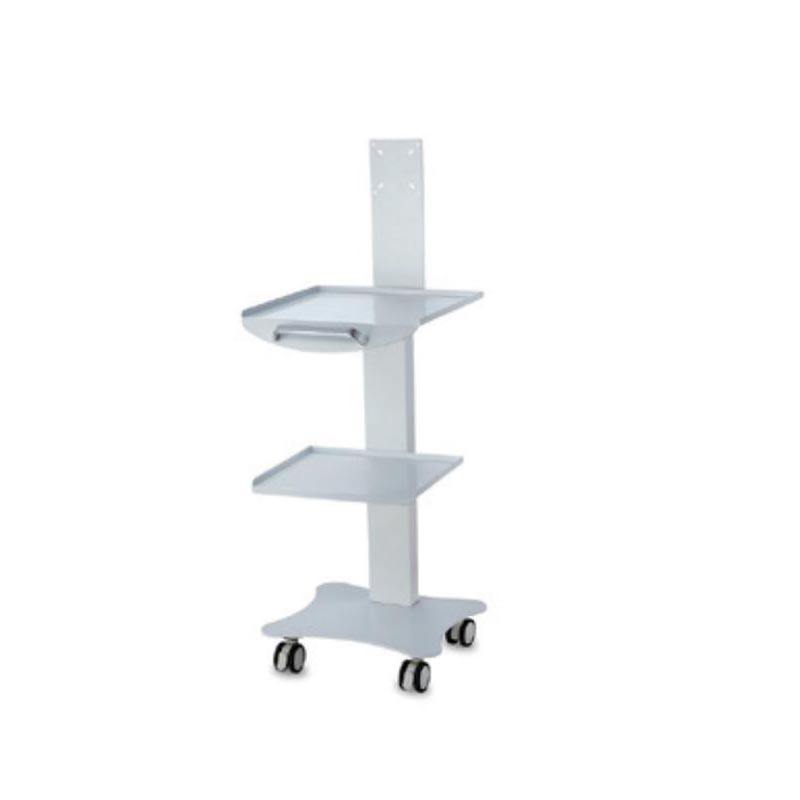 Dental Unit Hand Cart Intraoral Camera Cart with Manual Power Source Metal Material