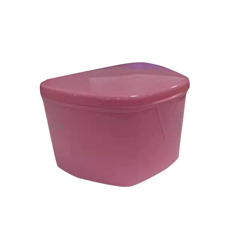 Wholesale Colorful Dental Plastic Orthodontic Denture Storage Box