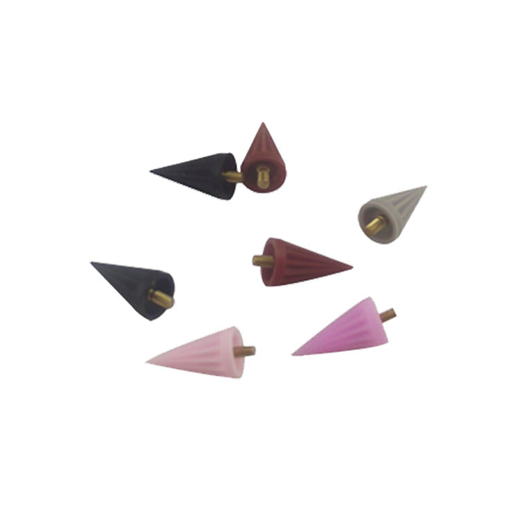 Dental Consumables Rubber Polishing Thread Screw Tapered Polishing Cup