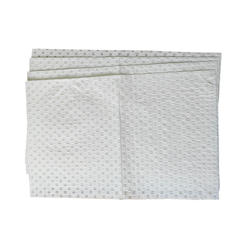 Disposable Waterproof Thickening Dental Checked Bib