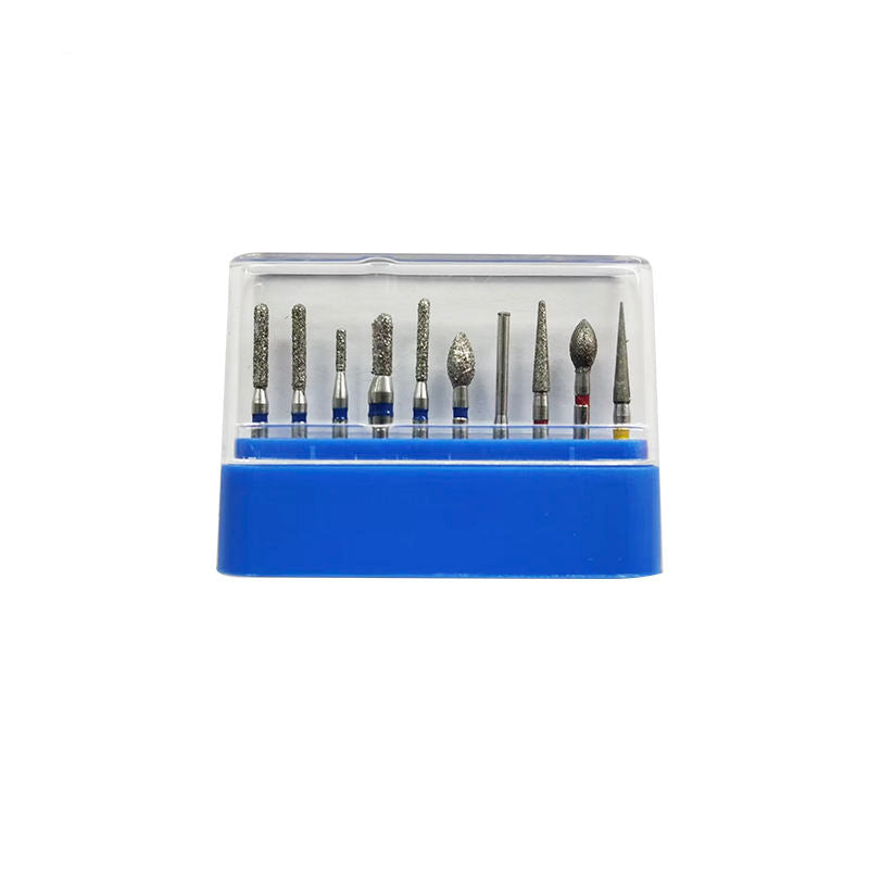Crown Preparation Anterior Teeth Kit Dental Diamond Bur Kit with Different Size