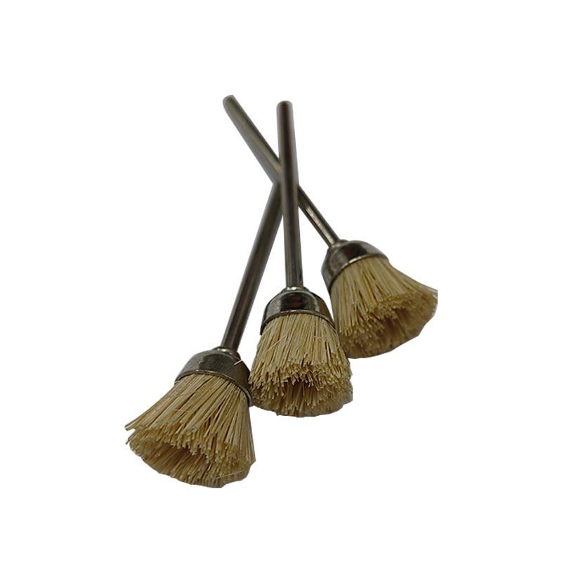 Dental Lab Material Plain Tree Wires Brush With Handle