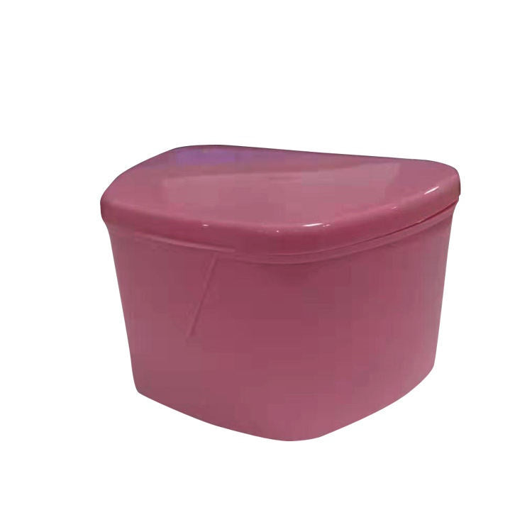 Wholesale Colorful Dental Plastic Orthodontic Denture Storage Box