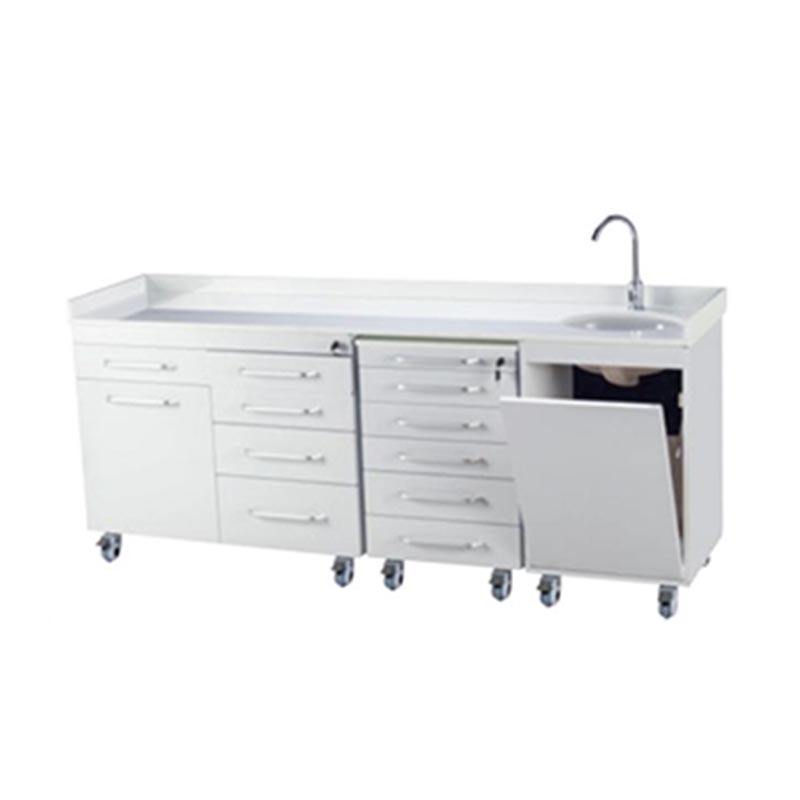 Hot Stainless Steel Medical Nano Stone Countertop Side Cabinet Custonization