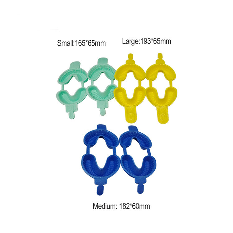 Children Dental Disposable Fluoride Foam Impression Tray with 3 Size
