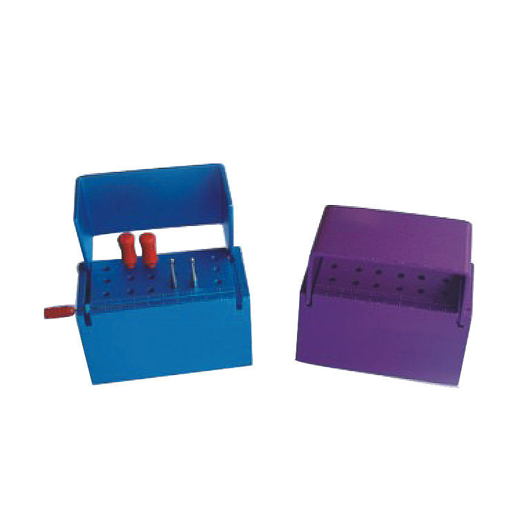 18-Hole Opening Aluminum Autoclavable Endo Burs Disinfection Box