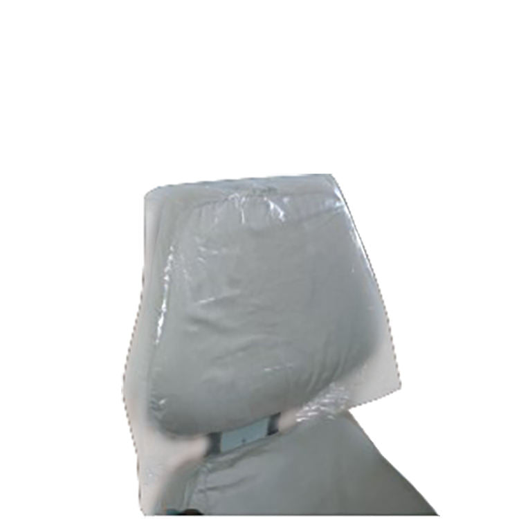 Dental Consumables Protective Sleeves Clear Disposable Plastic Dental Chair Headrest Cover