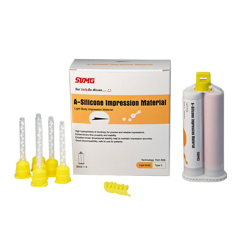 Dental Impression Silicone Rubber Light Body With CE