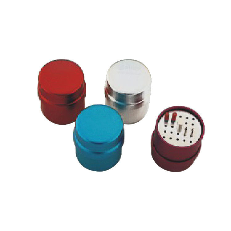 28 Holes Aluminum Autoclave Sterilizer Case Dental Disinfection Box Endo Files Holder