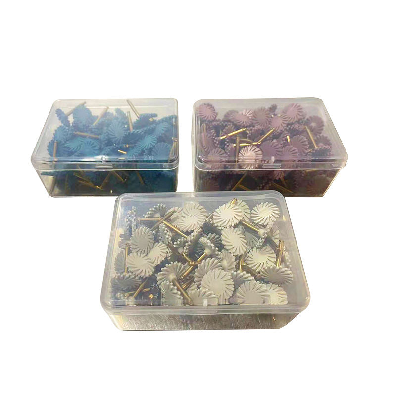 100pcs/box Polishing Tool Dental Spiral Disc