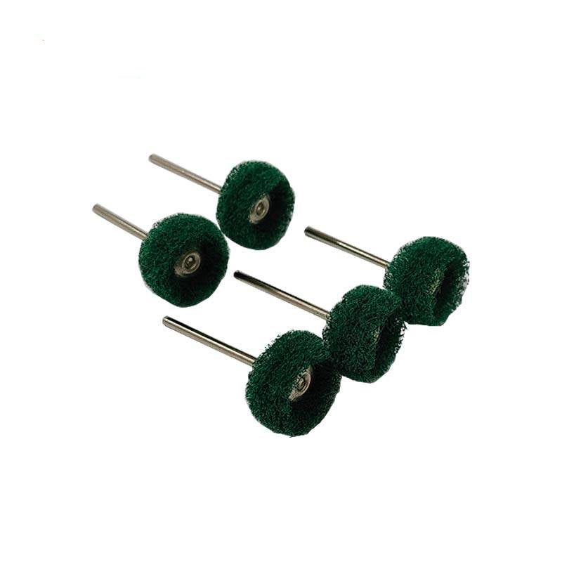 Customized Dental Polishing Tool Cloth Wheel with Handle