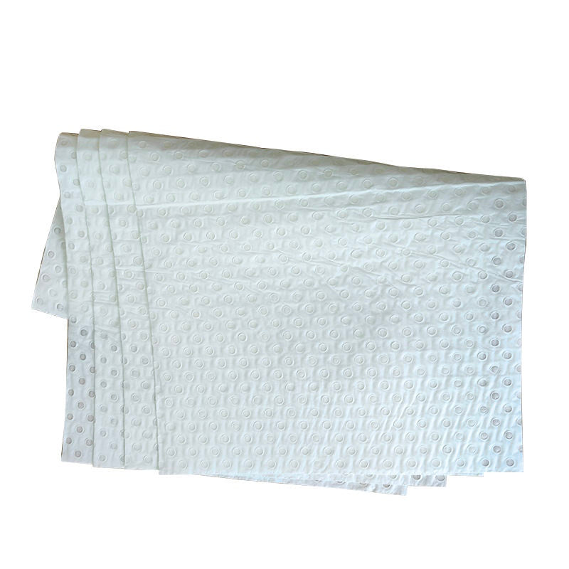 Disposable Waterproof Thickening Dental Checked Bib