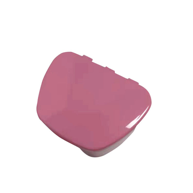 Wholesale Colorful Dental Plastic Orthodontic Denture Storage Box