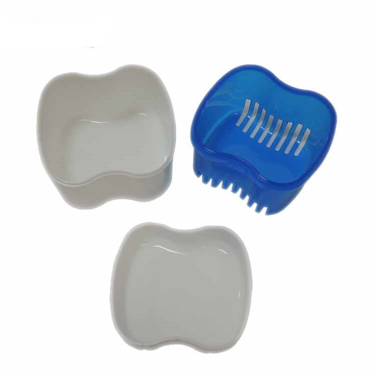 Manufacturer Customized Logo OEM Plastic Dental Rising Basket Cleaning Bath Box