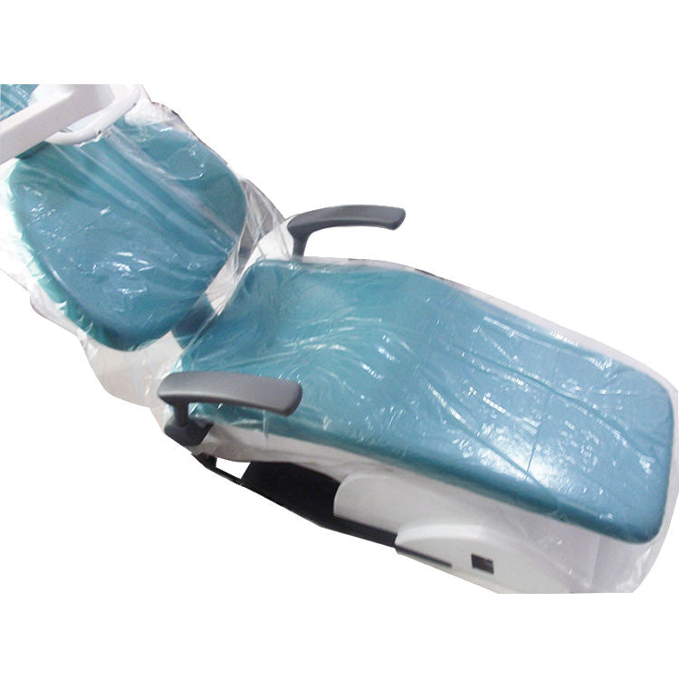 Dental Consumables Protective Sleeves Clear Disposable Plastic Dental Chair Headrest Cover
