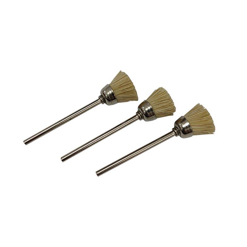 Dental Lab Material Plain Tree Wires Brush With Handle