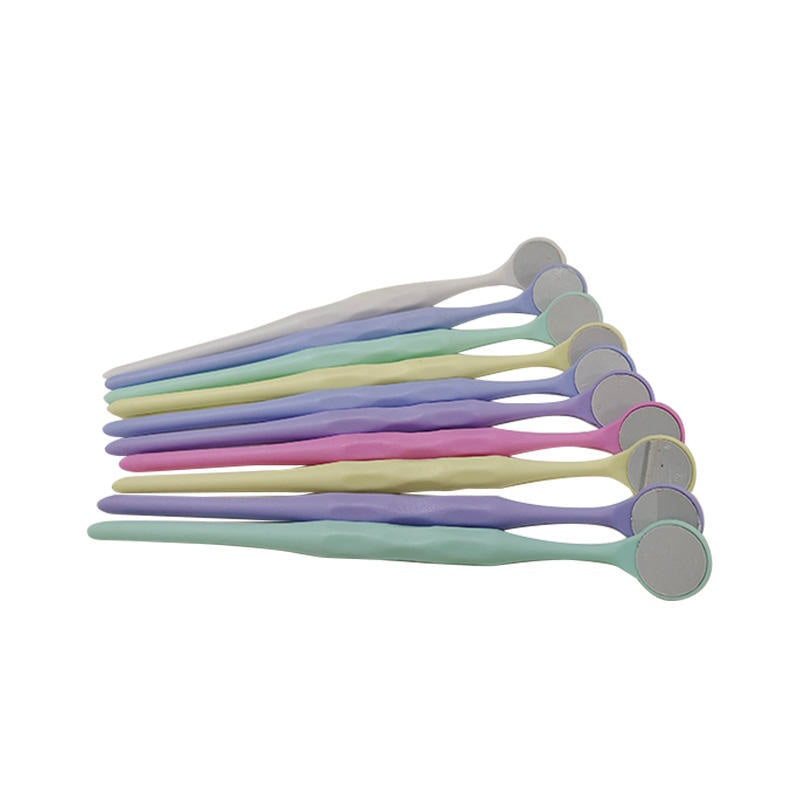 10 PCS/box Dental Double Sided Mouth Mirror Surface Mouth Exam Reflector Oral Mirror